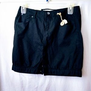 Converse All Star Black Skirt 6 NWT